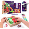 KIT MANUALITATS LITTLE WORLDS (Mommy troll)Wood & Craft DIY 3D OKTO Sensory Art Air Clay