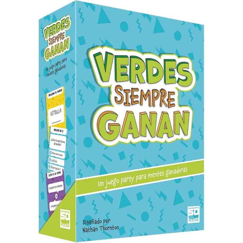 VERDES SIEMPRE GANAN Party +10 Anys,3-12Jugadors SDGames