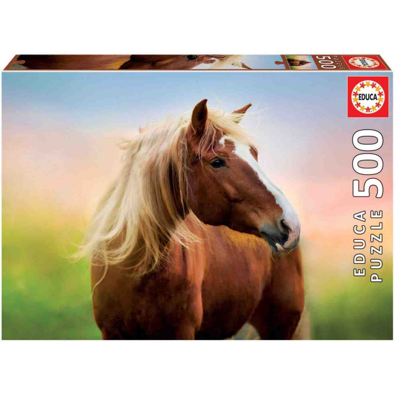 CAVALL A L'ALBA  Puzzle 500pcs. Educa 19000