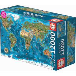 MARAVELLES DEL MON Puzzle 12000pcs.Educa 19057