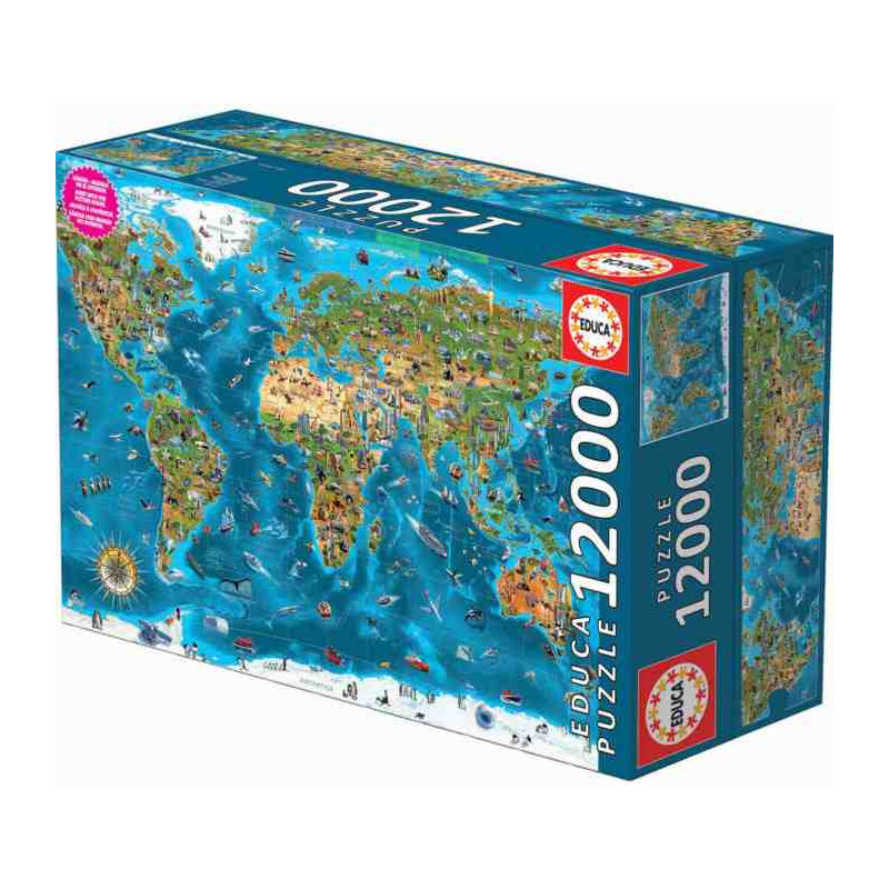 MARAVILLAS DEL MUNDO Puzle  12000pcs. Educa 19057