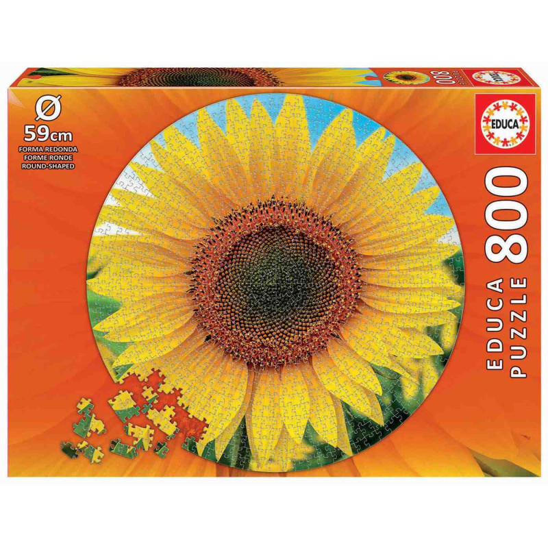 GIRASOL CERCLE Puzzle 800pcs.Educa 19034