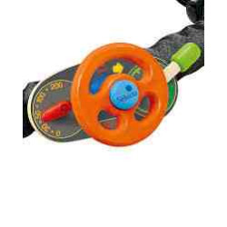 VOLANTE PARA CONDUCIR DE MADERA CON VELCRO Selecta