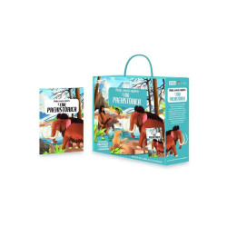 L'ERA PREHISTORICA  Viatja, coneix i explora Puzzle 200pcs. Català Sassi