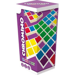 CHROMINO SMALLBOX (Domino de colores) + 6 Años, 1-8 Jugadores Asmodee