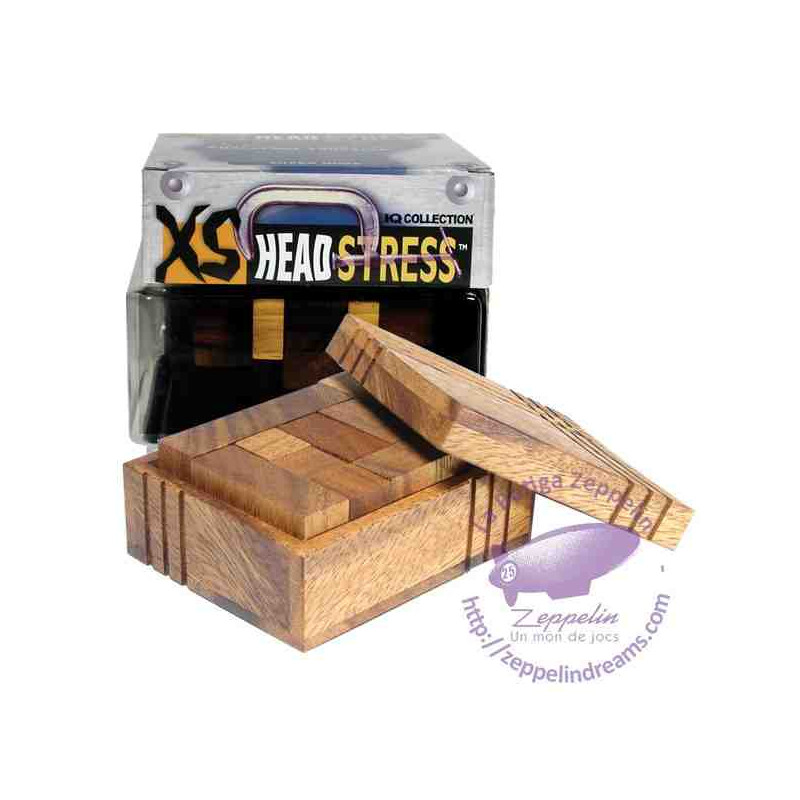 Rompecabezas de madera XS Headstress Casket IQ nivel 2 