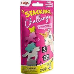 STACKING CHALLENGE UNICORNIOS Juego de equilibrio + 6 años 1 Jugador Haba