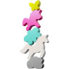 STACKING CHALLENGE UNICORNIOS Juego de equilibrio + 6 años 1 Jugador Haba