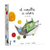 EL MONSTRE DE COLORS Juego de mesa de viaje + 3 Años,2-5 Jugadores CATALAN Devir