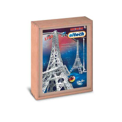 TORRE EIFFEL EN CAJA MADERA DE LUXE