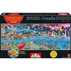 24000 PCS. VIDA  EL MAYOR PUZLE EDUCA XXL