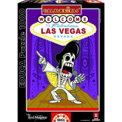 ELVIS PRESLEY LAS VEGAS CALAVERITAS 1000 PCES. Educa