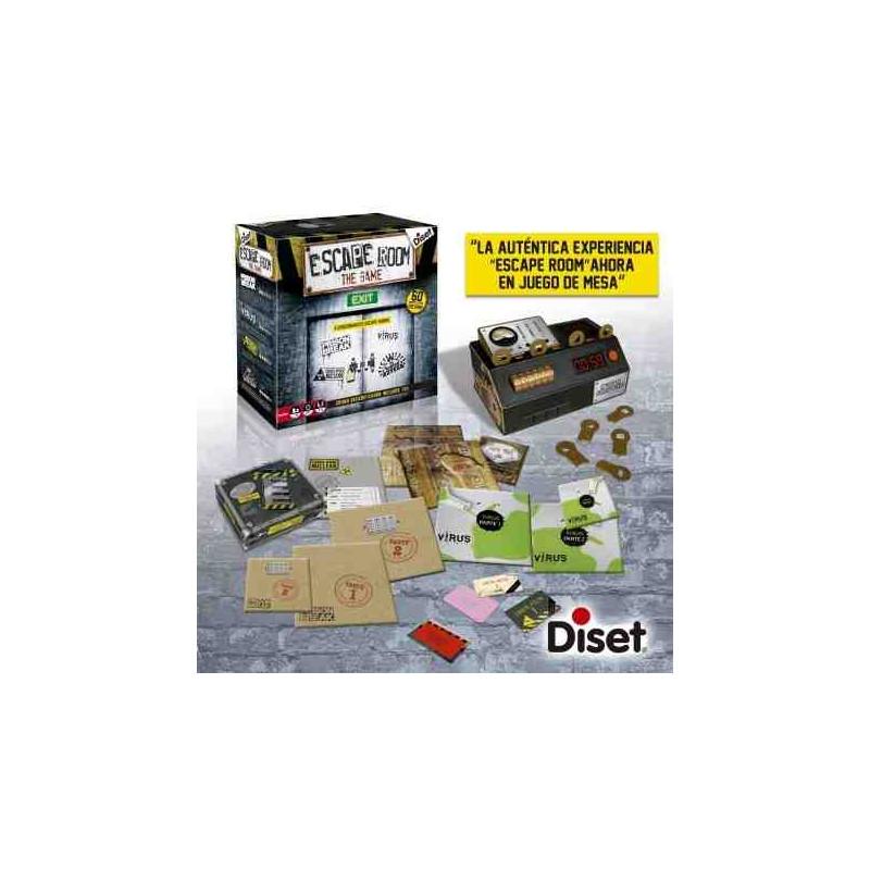 ESCAPE ROOM-THE GAME Escape The Room Jumbo/diset