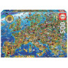  MAPA D'EUROPA 500 PCS.Educa