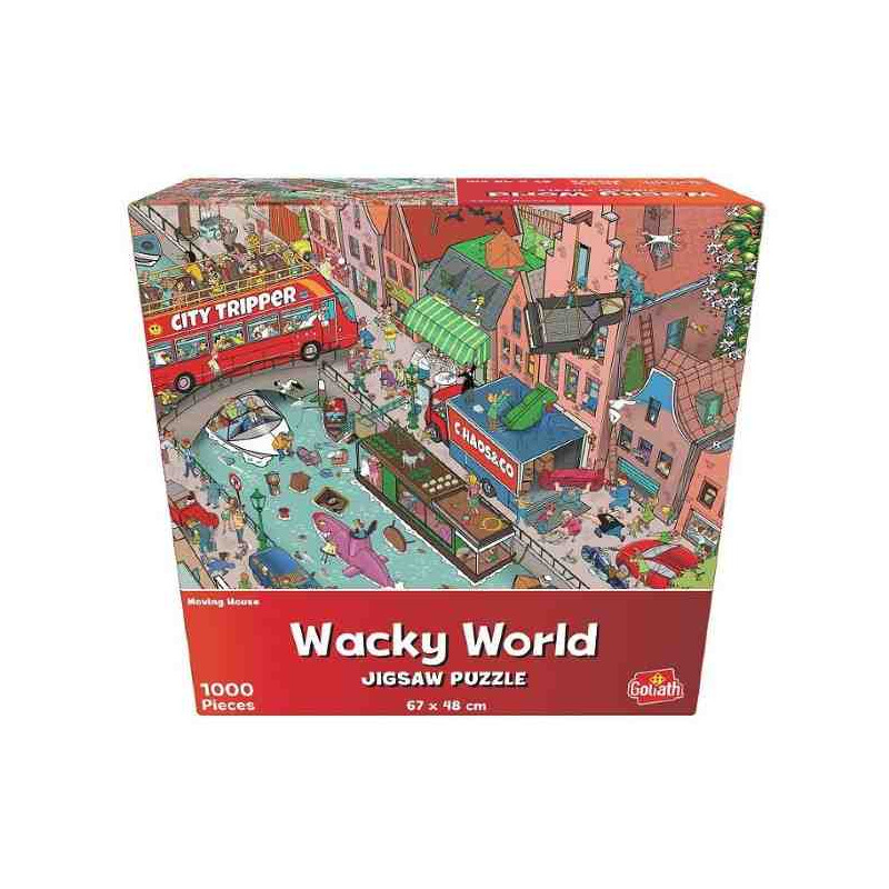 MOVING HOUSE 1000pcs.(Wacky World)