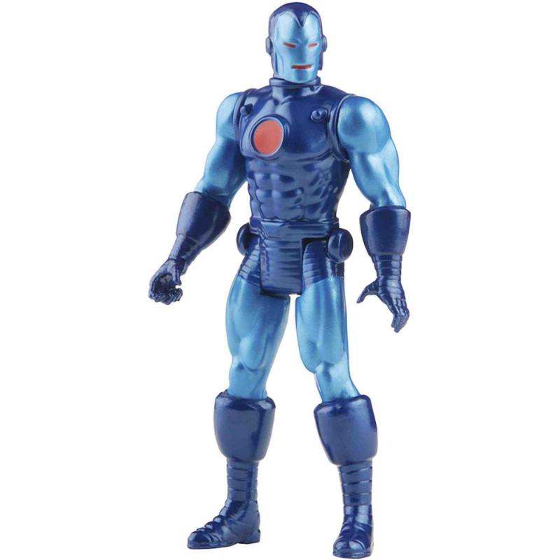 IRON MAN STEALTH ARMOR FIGURA 9.5 CM MARVEL LEGENDS RETRO HASBRO KENNER