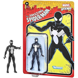 SPIDERMAN SIMBIONTE FIGURA 9.5 CM MARVEL LEGENDS RETRO