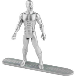 SILVER SURFER FIGURA 9.5 CM MARVEL LEGENDS RETRO(Estela plateada)