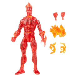 FLAME-ON HUMAN TORCH FIGURA 15 CM FANTASTIC FOUR MARVEL LEGENDS