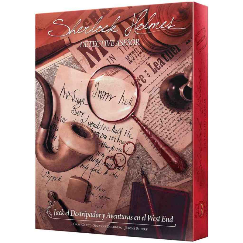 SHERLOCK HOLMES-JACK EL DESTRIPADOR Y AVENTURAS EN EL WEST END(Cooperativo) Asmodee