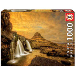 CASCADA KIRKJUFELLSFOSS, ISLANDIA 1000pcs.Educa