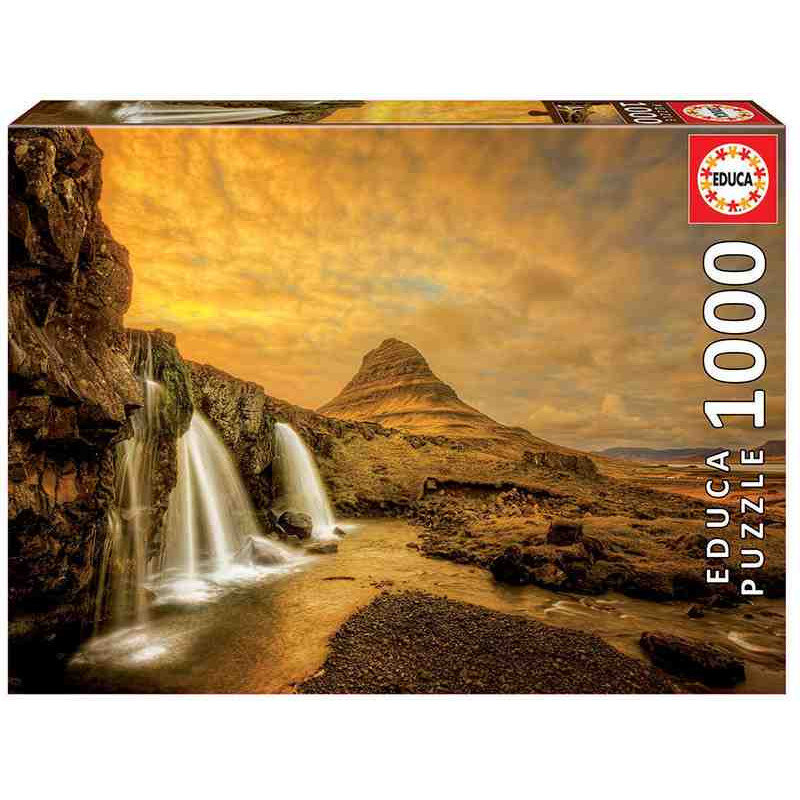 CASCADA KIRKJUFELLSFOSS, ISLANDIA 1000pcs.