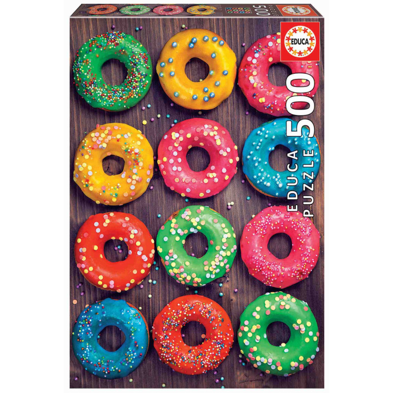 DONUTS DE COLORES 500pcs.