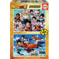 DRAGON BALL 2X100pcs. Educa