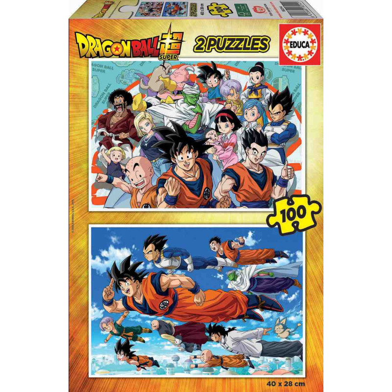 DRAGON BALL 2X100pcs. Educa