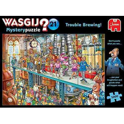 WASGIJ? MYSTERY 21 1000pcs.  TROUBLE BREWING!