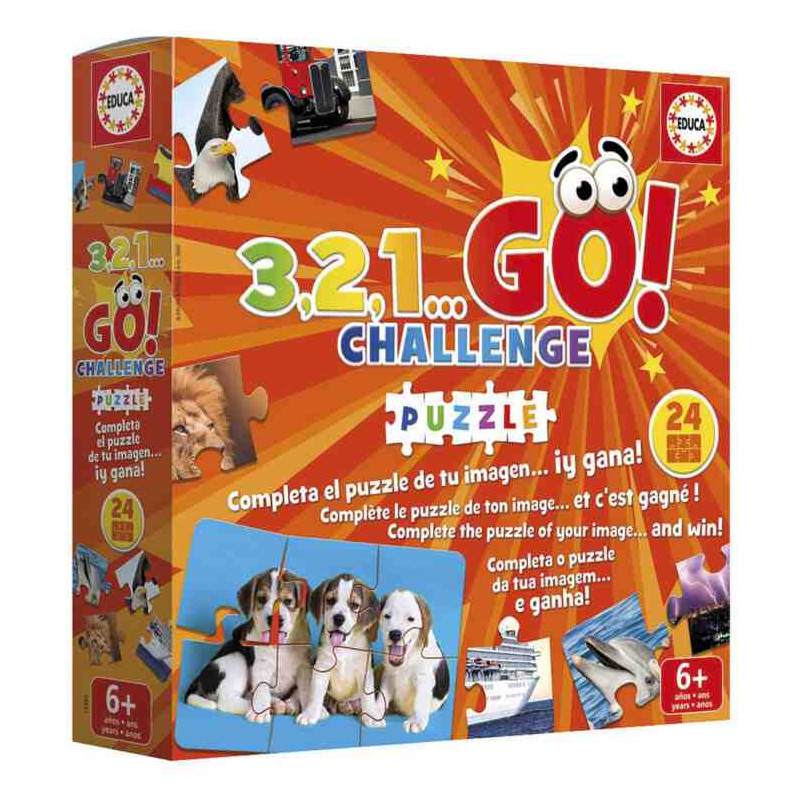 3, 2,1 GO CHALLENGE PUZZLE