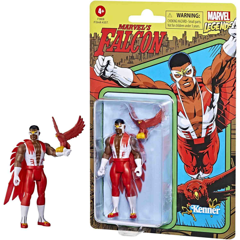 FALCON FIGURA 9.5 CM MARVEL LEGENDS RETRO