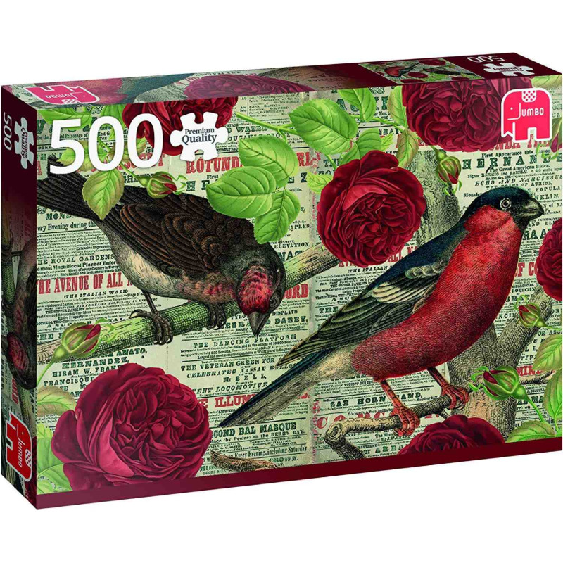 LOS PAJAROS AMAN LAS FLORES 500pcs.