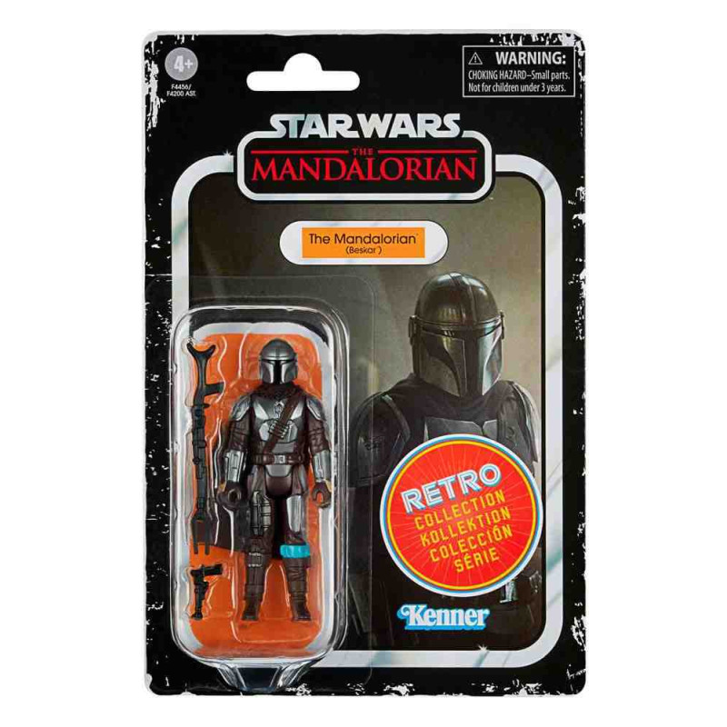 MANDALORIANO BESKAR THE MANDALORIAN STAR WARS RETRO KENNER HASBRO