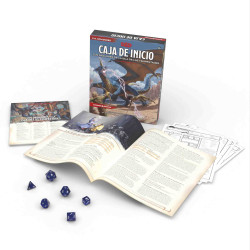 CAJA INICIO-D&D: LOS DRAGONES DE LA ISLA DE LAS TEMPESTADES DUNGEONS & DRAGONS  Rol