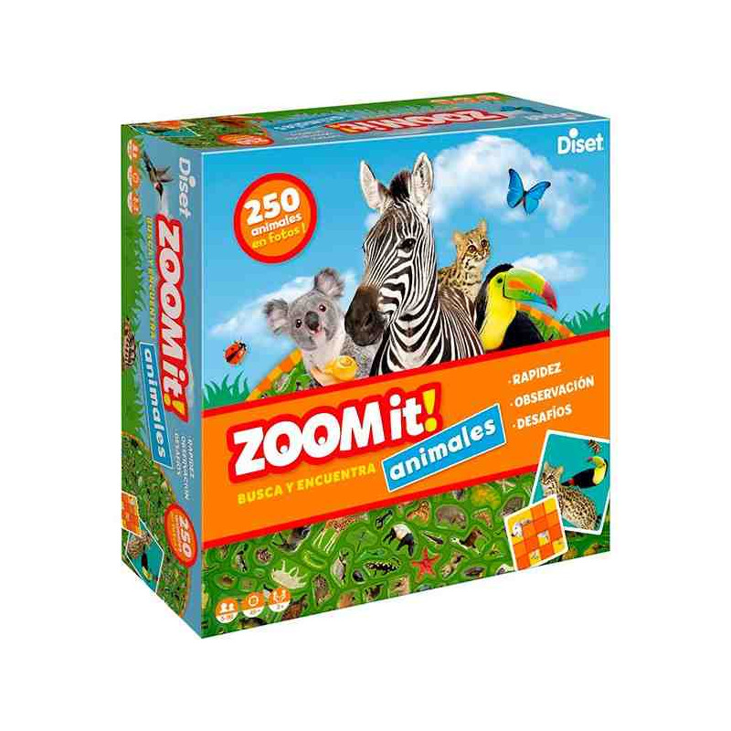 ZOOM IT! BUSCA Y ENCUENTRA ANIMALES