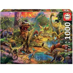 TERRA DE DINOSAURES 1000 pcs.Educa Puzle