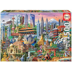 SIMBOLOS DE ASIA 1500pcs.