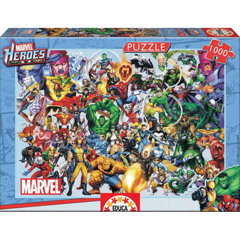 HEROES DE MARVEL 1000pcs.Educa