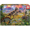 TROBADA DINOSAURES 500pcs.Educa Puzle