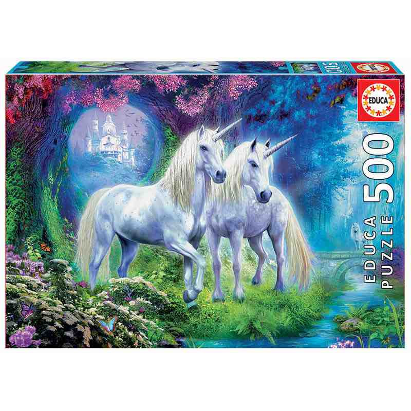 UNICORNIOS EN EL BOSQUE  500pcs.