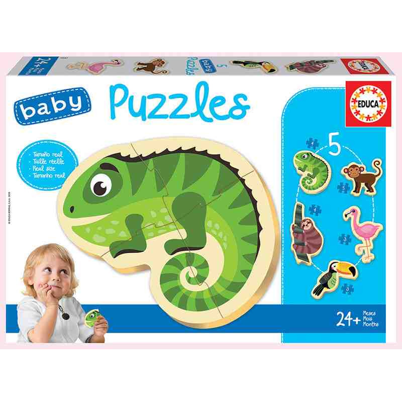 BABY PUZZLE ANIMALS TROPICALS