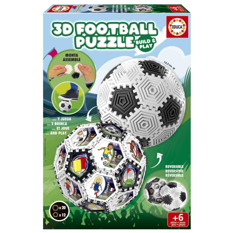 3D PILOTA FUTBOL PUZLE