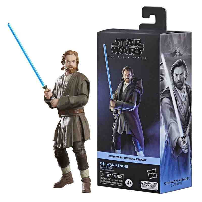 OBI-WAN KENOBI  (JABIIM)15 CM REVENGE OF THE SITH STAR WAR BLACK SERIES HASBRO