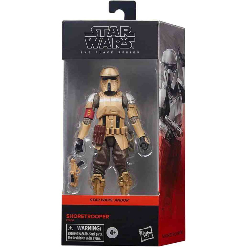 SHORETROOPER 15 CM SATR WARS ANDOR THE BLACK SERIES HASBRO