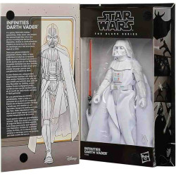 DARTH VADES WHITE 15 CM STAR WARS INFINITIES THE BLACK SERIES HASBRO