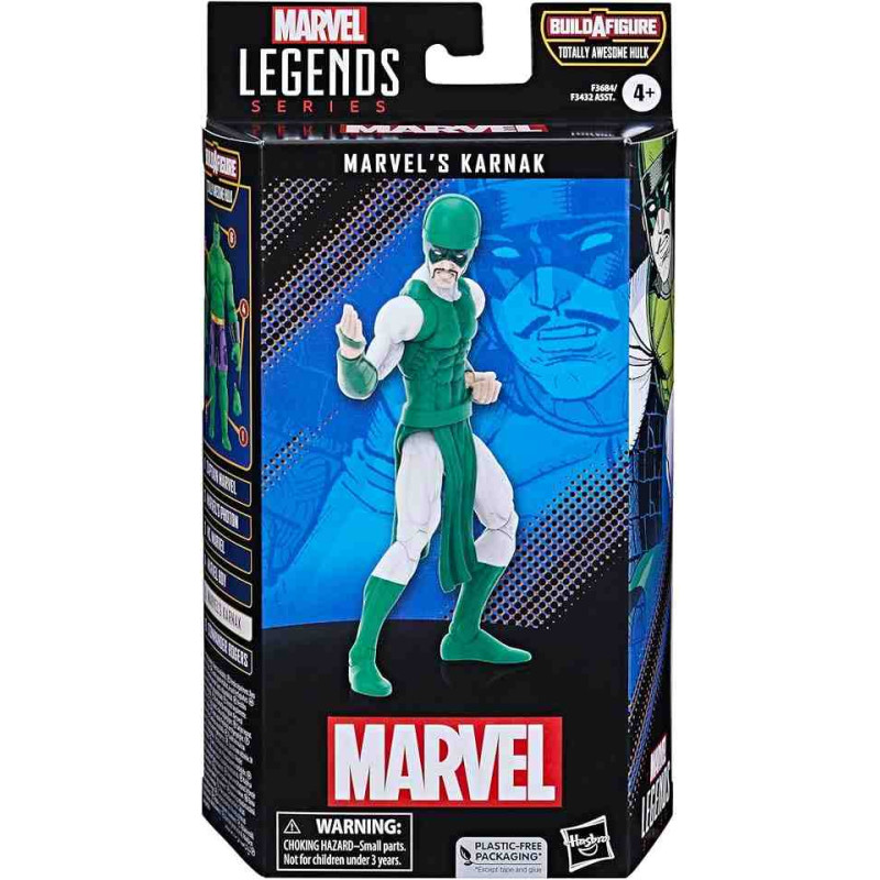 KARNAK 15 CM. THE MARVEL'S LEGENDS SERIES HASBRO