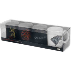 SET 4 MINI TASSES JOC DE TRONS(GoT)