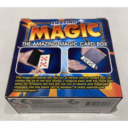 MAGIC CARD BOX-3 TRUCOS (Magia)