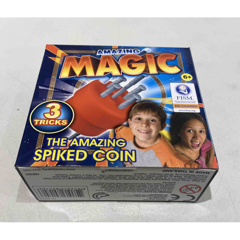 SPIKED COIN-ESPECTACULAR TRUC PETIT (Magia)